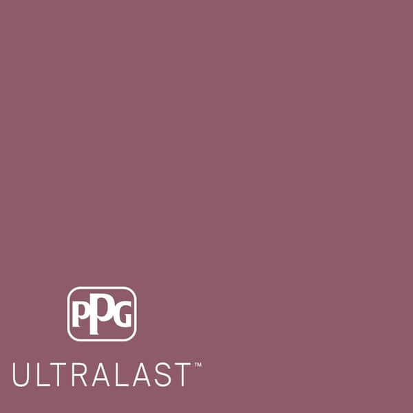 PPG UltraLast 1 qt. #PPG1049-6 Cabernet Matte Interior Paint and Primer