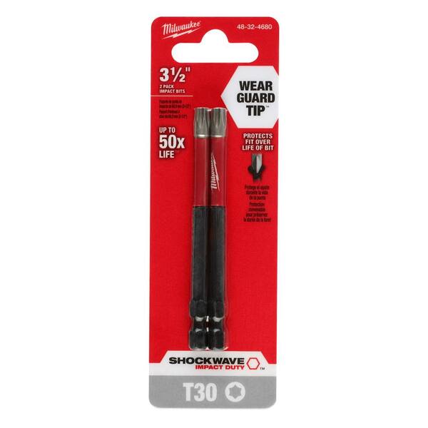 Milwaukee SHOCKWAVE Impact Duty 3-1/2 in. T30 Torx Alloy