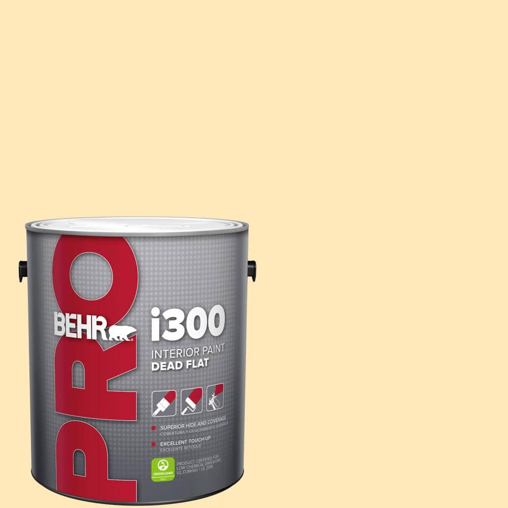 1 gal. #PPL-69 Sunkissed Yellow Dead Flat Interior Paint price history on PriceWatchPro