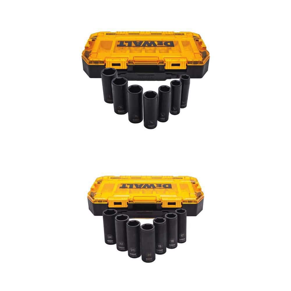 特別価格DEWALT Impact Socket Set, 23-Piece, 1/2