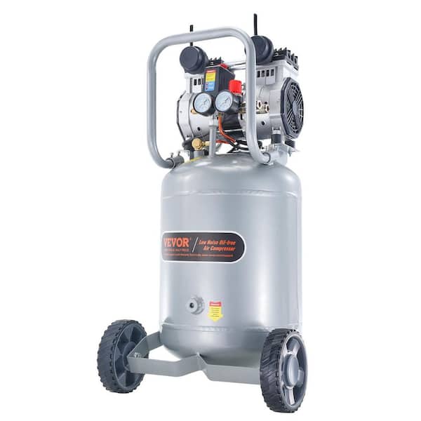 Air Compressor 13 Gal. Air Tank 2HP 125 psi Oil Free for Tire Inflation, Auto Repair Electric Air Compressor