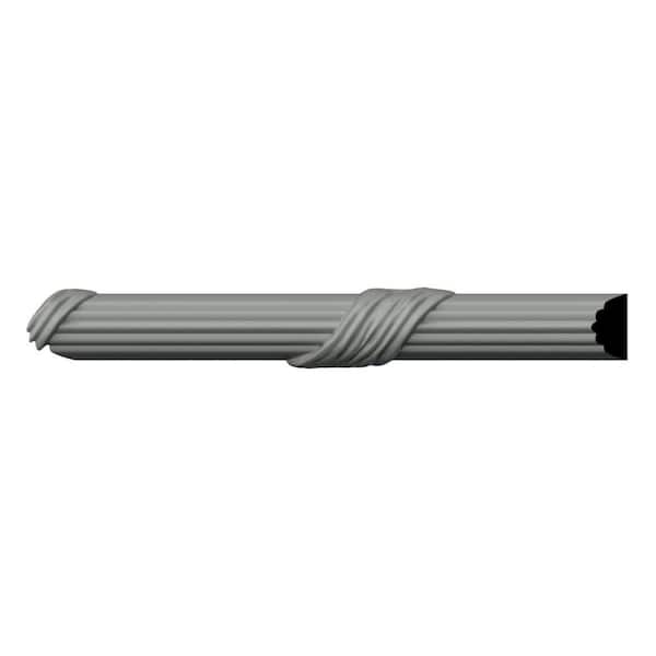 1 in. D x 1 in. W x 96 in. L Primed Polyurethane Panel Moulding