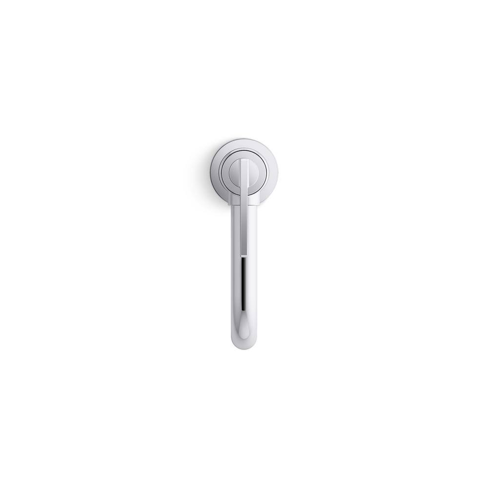 Polished Chrome Single-Handle Bathroom Sink Faucet