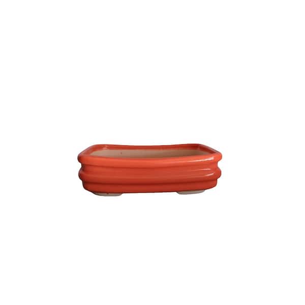 Unbranded Clay planter Helios Haven Orange