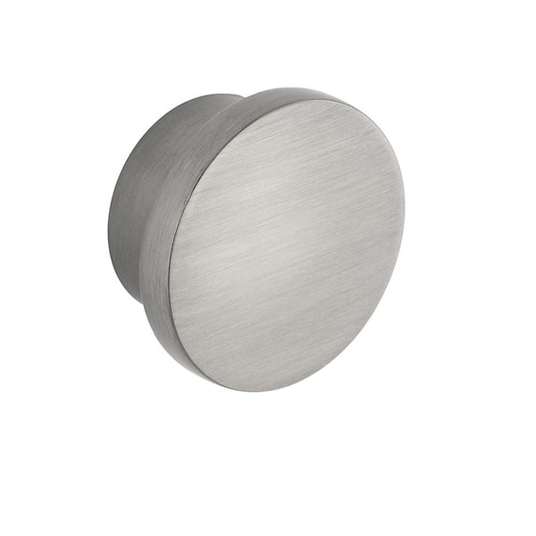 25-Pack Ethan 1-5/8 in. (41 mm) Modern Satin Nickel Round Oversized Cabinet Knob