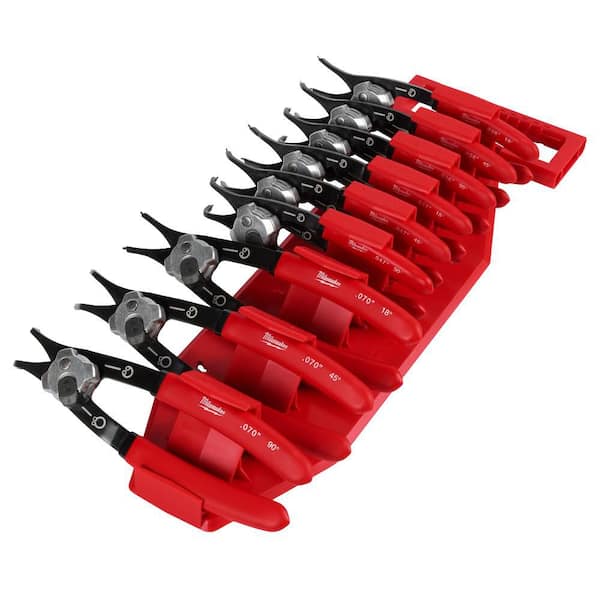Milwaukee - Snap Ring Pliers Set (9-Piece)