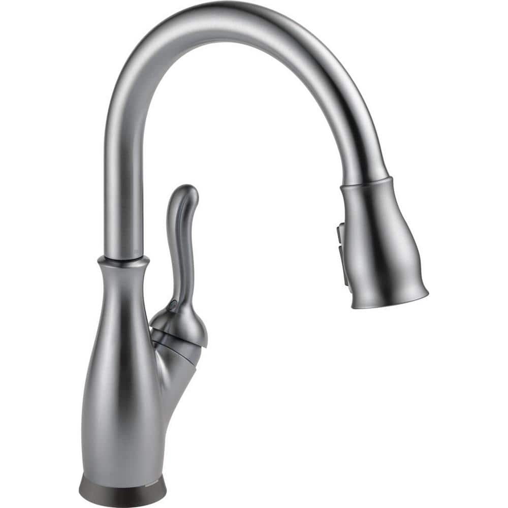 Arctic Stainless Steel Pull-Down Kitchen Faucet with Touch Control