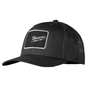 Black Snapback Bump Cap
