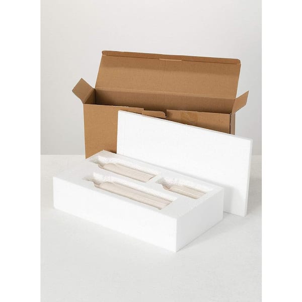 Afoxsos 3-Piece White Farmhouse Ceramic Table Top Vase for Home Decor SNPH028IN021