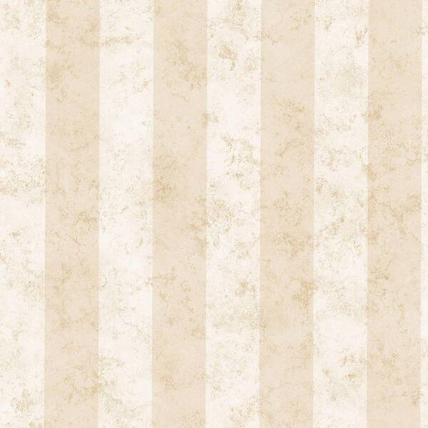 Chesapeake Rockland Cream Marble Stripe Cream Wallpaper Sample