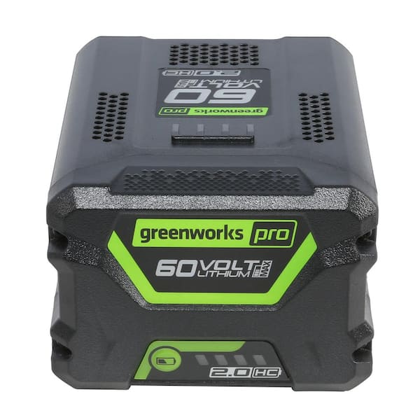 Greenworks PRO 60-Volt 2.0 Ah HC Lithium-Ion Battery-LB602 - The Home Depot