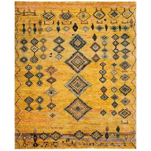 Tangier Gold 8 ft. x 10 ft. Geometric Area Rug