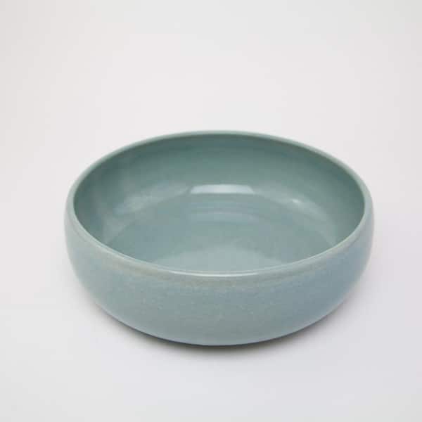 Carthage.Co La Marsa Stoneware 12 fl. oz. Fruit Plate, Pale Jade (Set of 4)