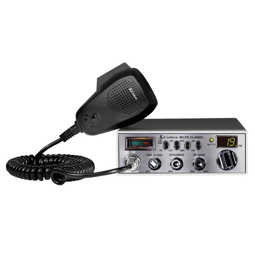 Cobra 25-LTD AM/FM CB Radio CCBP25LT01 - The Home Depot