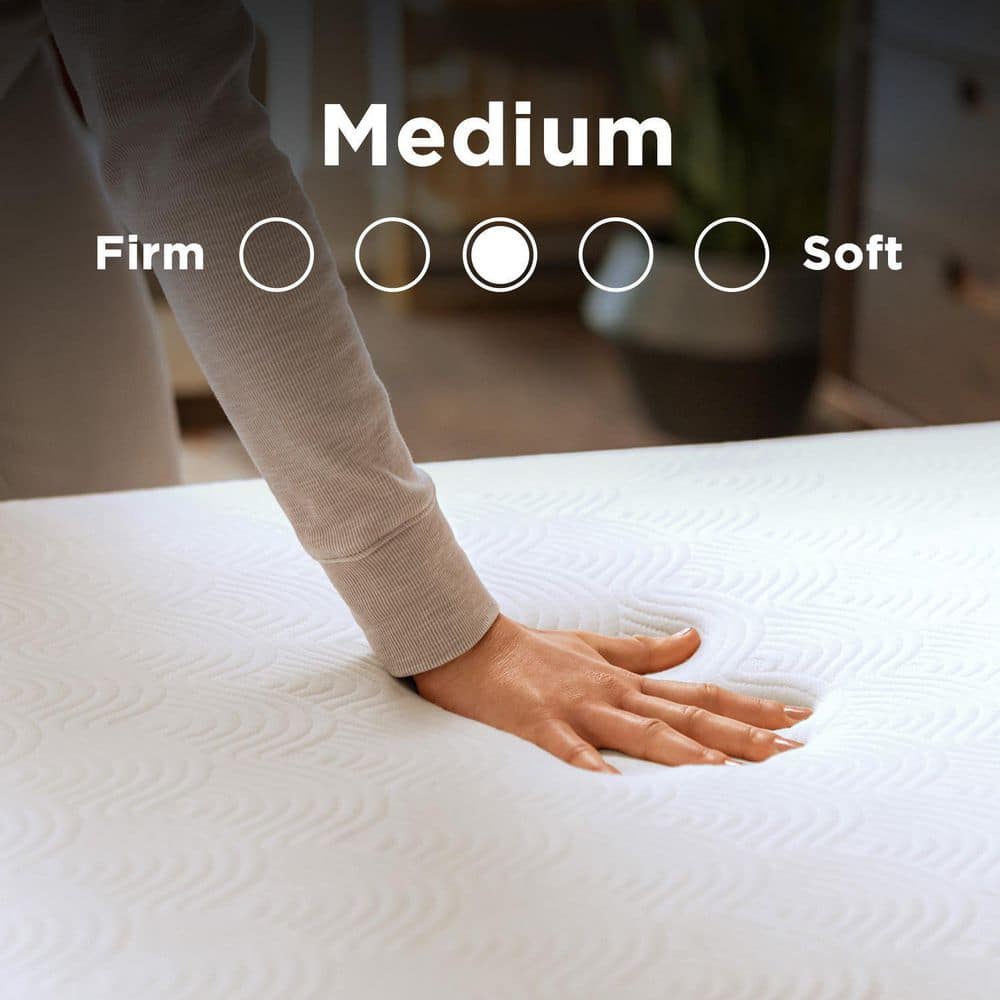 King Off-White Visco Elastic Foam Mattress Topper