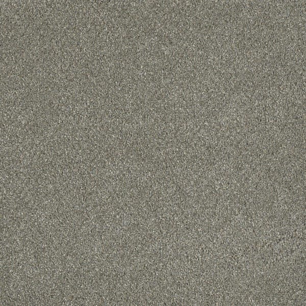 Home Decorators Collection Chastain I - Elite - Gray 40 oz. SD Polyester Texture Installed Carpet