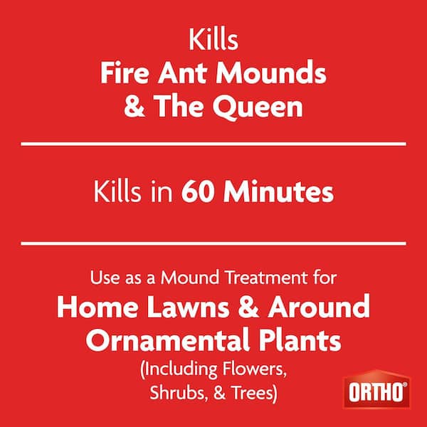 Fire Ant Killer Mound Treatment1 3 lb. Outdoor Lawn and Flower Garden Granular Fire Ant Killer (4-Pack)