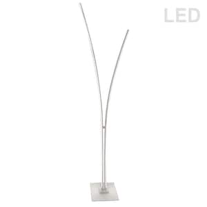 Vincent 65 .15 Matte White Floor Lamp with White Acrylic