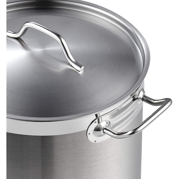 Stainless Steel Stock Pot Big Size Cooking Pot with Wide Edge and Capsule  Bottom for Home Cooking - China Home Appliance and Kitchen Tool price