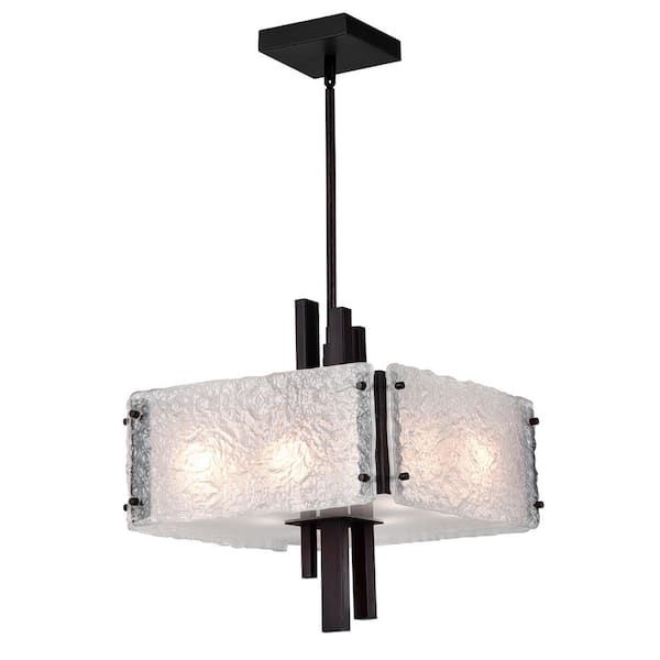CWI Lighting Assunta 6 Light Pendant With Black Finish