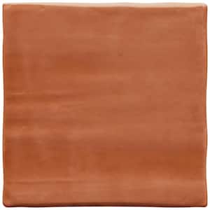 Artcrafted Cotto 4 in. x 4 in. Glazed Ceramic Wall Tile (5.67 sq. ft./case)