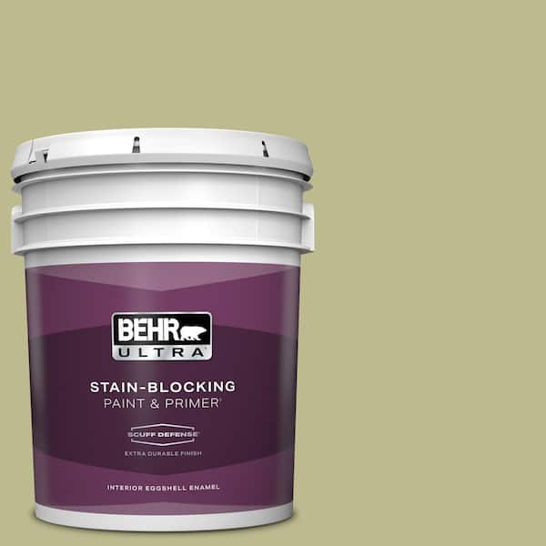 BEHR ULTRA 5 gal. #S340-4 Back to Nature Extra Durable Eggshell Enamel Interior Paint & Primer