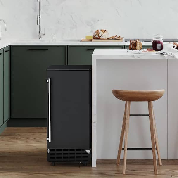 COWSAR 15 in. 80 lb. /24H Freestanding/Built-in Ice Maker 25 lb
