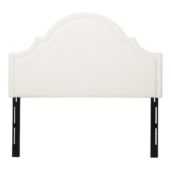 Catherine Antique White King Headboard