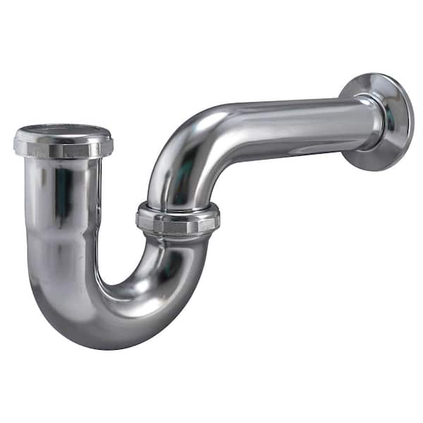 KEENEY 1-1/2 in. Brass P-Trap in Polished Chrome