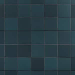 Reborn Teal Green 4.84 in. x 4.84 in. Matte Porcelain Wall Tile (5.48 Sq. Ft./Case)