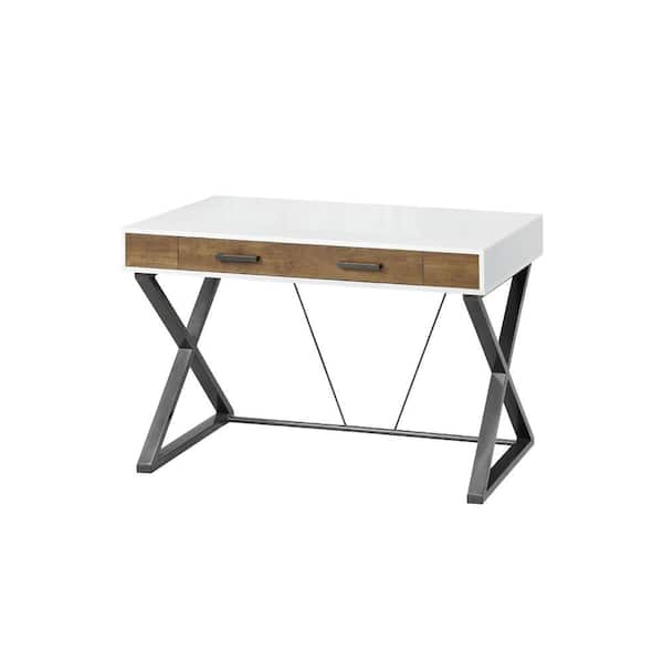 Whalen Samford Contemporary Laminate Computer Desk in White