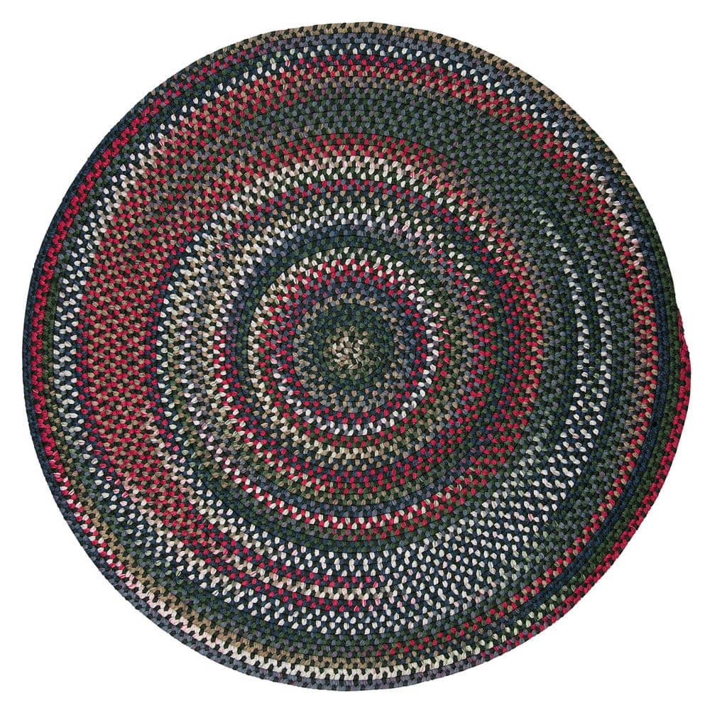 Chestnut Knoll Thyme Green 8 ft. Round Area Rug