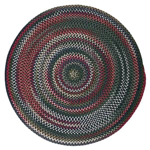 Chestnut Knoll Thyme Green 8 ft. Round Area Rug