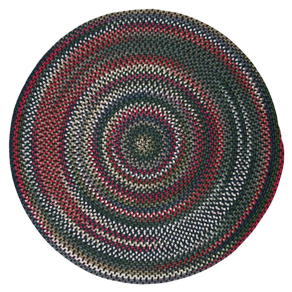 Chestnut Knoll Thyme Green 8 ft. Round Area Rug
