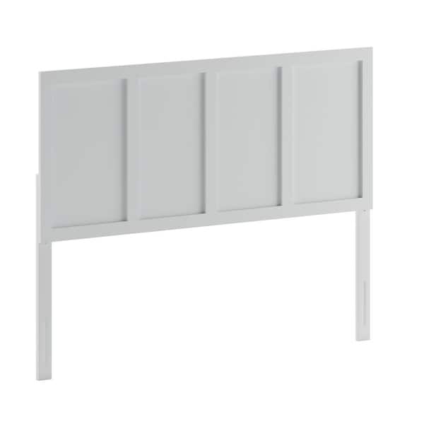 TAYLOR + LOGAN White Queen Headboard