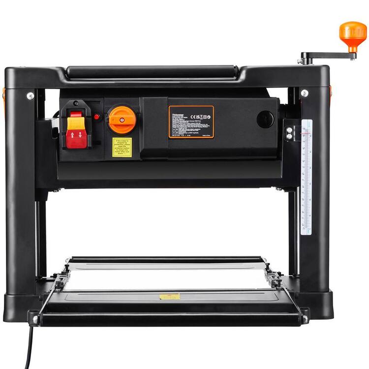 SKYSHALO Benchtop Thickness Planer, Dual Speed, 13 in. Wide Table, Equipped with 3-Blades, 15-Amp 2000-Watt Motor