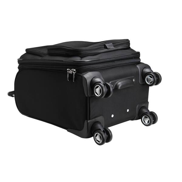 Denco NCAA Purdue Black 21 in. Carry-On Spinner Softside Suitcase