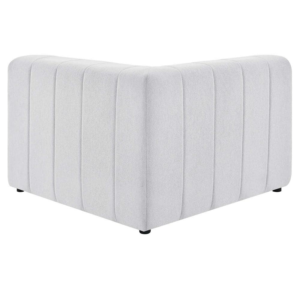 Bartlett Ivory Soft Fabric Modular Left-Arm Lounge Chair