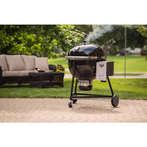 Weber Grills Summit 24-Inch Kamado E6 Charcoal Grill With Stand - Updated  Model - 18201001