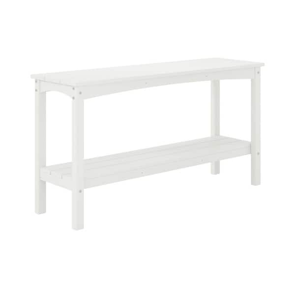 WESTIN OUTDOOR Laguna Outdoor Patio Bar Console Table with Storage ...