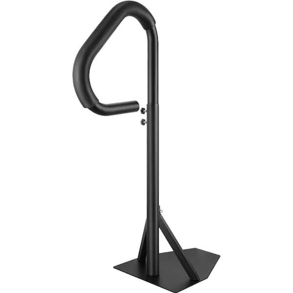 Hot Tub Handrail, 360 Rotatable Spa Side Handrail with 35 in.-57 in. Adjustable Height for Above Ground Pool