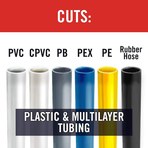 PVC Plastic Pipe Scissor Cutter Up to 1-3/8inch (0-36mm)