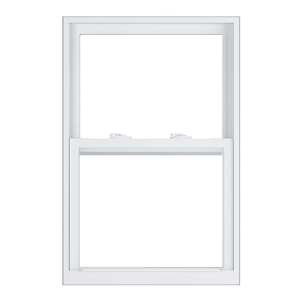 American Craftsman 23.5 in. x 47.5 in. 60-Series White Single Hung HPSC ...