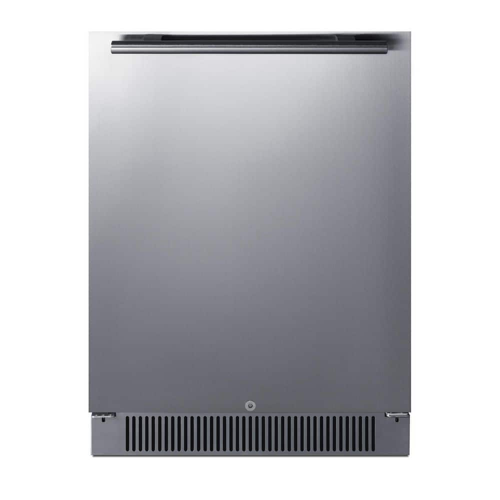 Summit Appliance 24 In 4 6 Cu Ft Outdoor Mini Refrigerator Without   Stainless Steel Summit Appliance Outdoor Refrigerators Spr623oscss 64 1000 