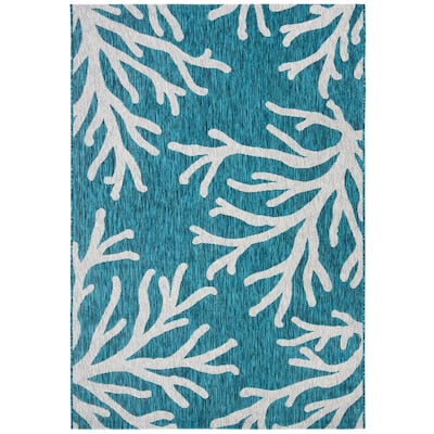 Blue Outdoor Rugs Rugs The Home Depot