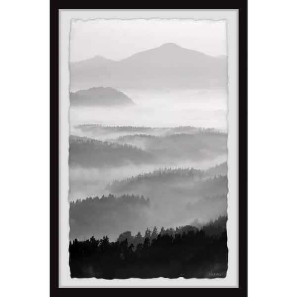 Unbranded "Gray Days" by Marmont Hill Framed Nature Art Print 12 in. x 8 in.