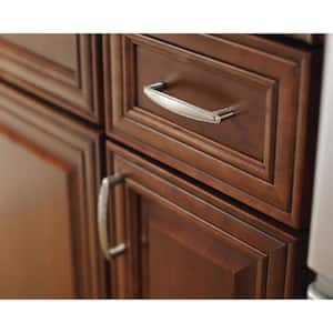 Liberty Rope Edged 3-3/4 in. (96 mm) Satin Nickel Cabinet Drawer Bar Pull