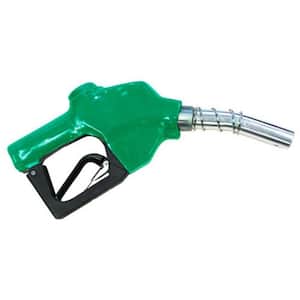 Automatic Replacement Diesel Fuel Pump Transfer Nozzle, Green