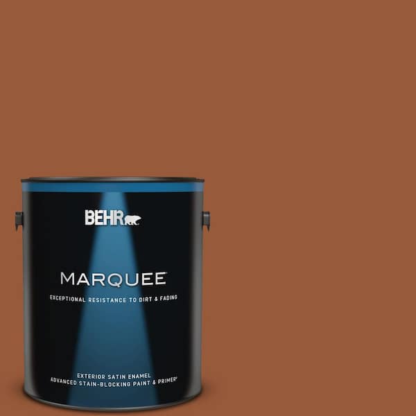 BEHR MARQUEE 1 gal. 230D 7 Cinnamon Brandy Satin Enamel Exterior