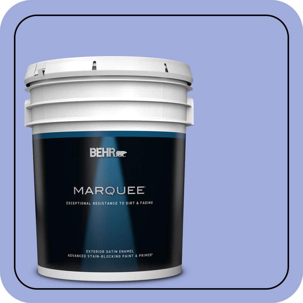 5 gal. #P540-4 Lavender Sky Satin Enamel Exterior Paint & Primer price history on PriceWatchPro